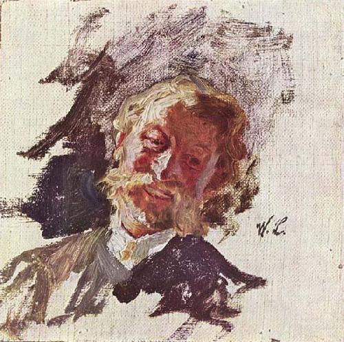 Wilhelm Leibl Portrat eines Mannes France oil painting art